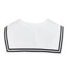 Striped Sailor Fake Collars Scarf Detachable Cotton Top Fake Collar Necklaces Academy Style Black White Sailor Suit Bow Tie