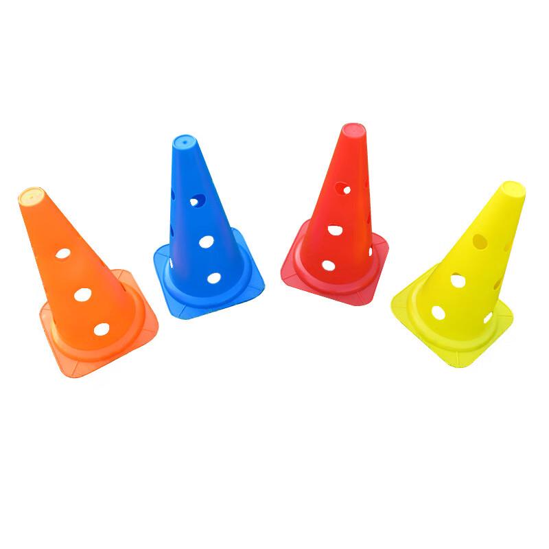 Xurin Perforated Football Training Marker Cones Set