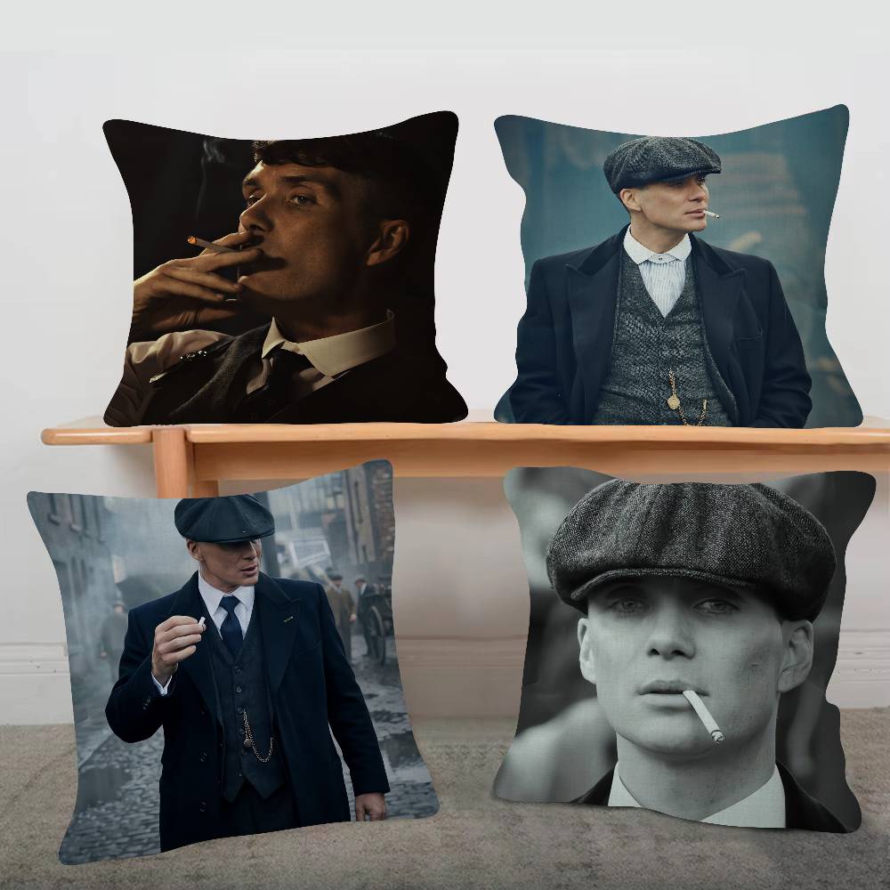 TV Drama Peaky Blinders Cute Cartoon L Game Cushion Cover Pillowcase Upholstery Sofa Throw Pillow Home Decor Pillowcas