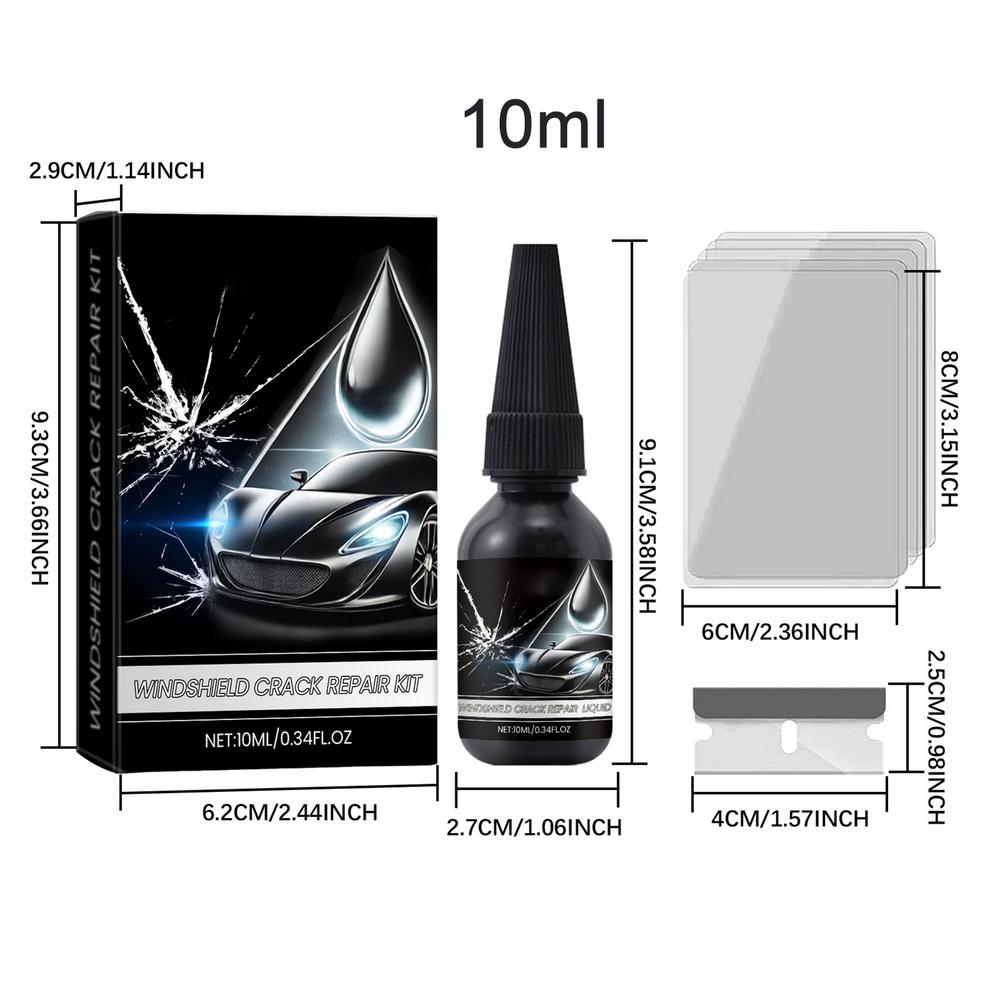 Mild Car Windshield Cracked Repair Tool Automotive Glass Restore Solution Car Glass Scratches Fluid Filler For Clear Vision