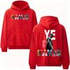 Kanye West Rapper Hoodies Telling Truth Is Crazy in A World Full of Lies Pullovers Unisex Harajuku Gothic Fashion Sweatshirts