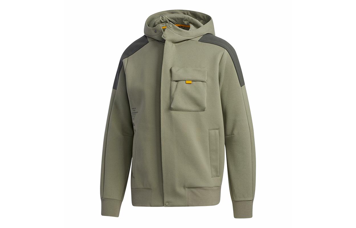 Adidas Jackets Men s Army Green Hooded Moderate Other GM4421 M