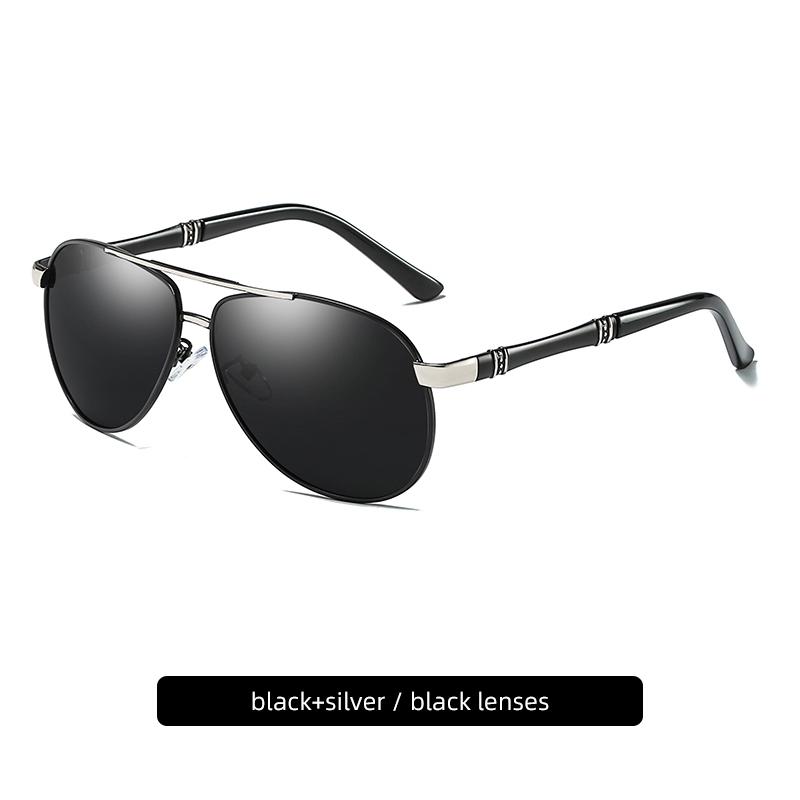 Classic Hd Polarized Sunglasses Men Pilot Uv400 Sun Glasses Driving High Quality Eyewear  Brand Designer