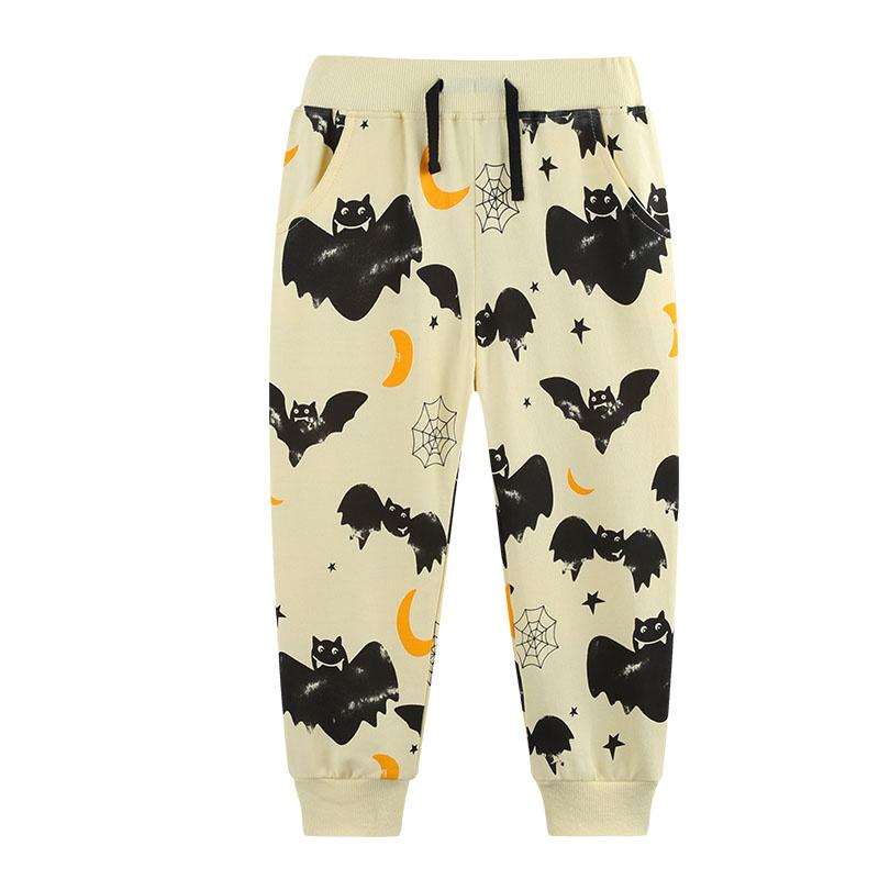 Jumping Meters 2-7T Dragon Boys Sweatpants Animals Girls Pants Full Length Children's Clothes Drawstring Kids Trousers