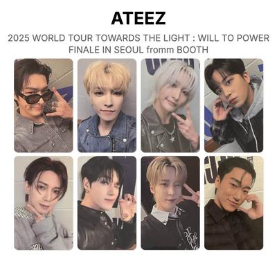 ATEEZ 2025 WORLD TOUR TOWARDS THE LIGHT : WILL TO POWER FINALE IN SEOUL Fromm BOOTH Official Photocard