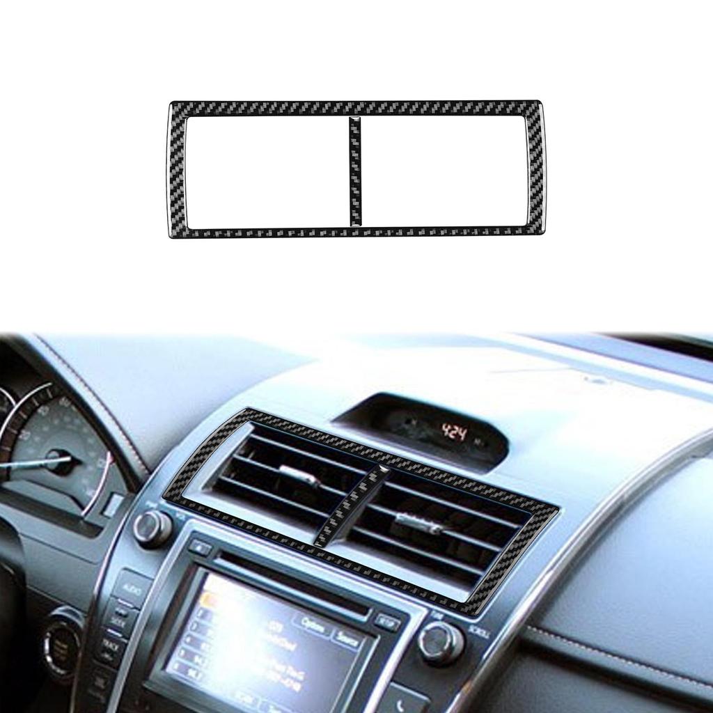 Toyota Camry 12-14 Carbon Fiber Interior Parts: Steering Wheel, Console, Gear Shift, Door Handles