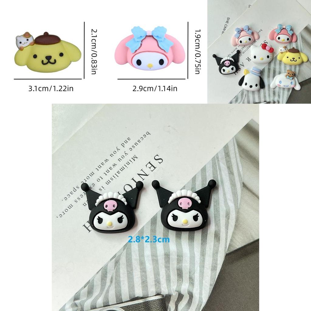 Cartoon Resin Accessories Diy Phone Case Stickers Cup Stickers Shoe Buckles Hair Clips Hair Ties Decoration Sc005021