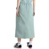 Vans Riley Parachute Cargo Skirt Loose Solid Color Casual Long Skirt Women Skirts Blue VN000HQBM8I