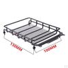 RC /10 Alloy Roof Rack W/ Round LED Light for Axial SCX10 Crawler Kits