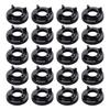 20Pcs 1/2inch IPS Winged Locknuts Faucet Mounting Nut Fastener Mounting Accessories for Bathroom Kitchen Faucet