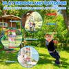 1pc Colorful Kids Climbing Ladder Swing - Colorful Durable PE Toy Indoor/Outdoor Playground Equipment for Home Courtyard