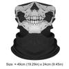 Halloween Ghost Full Face Mask Skull Scary Ghost Skeleton Motorcycle Cycling Headmask for Halloween Cosplay Balaclava Halloween