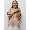 Fashion Women's New Loose High Collar Autumn and Winter Sweater Loose Fitting High Neck Sweater