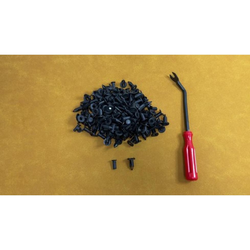 120pcs PLASTIC Fender Clips Body Rivets For HONDA TRX 400 EX 400EX 300EX TRX450R
