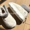 Ins Autumn and Winter Platform Snow Boots Platform Waterproof Down Cloth Shoes Outdoor Couple Cotton Shoes