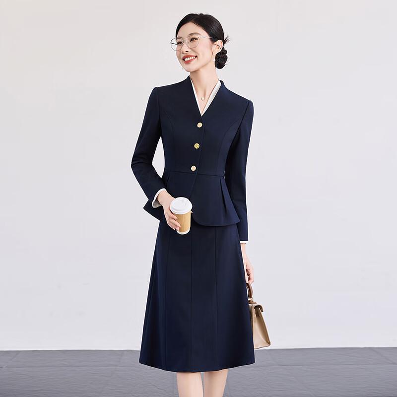 Troloman Women's Professional Two-Piece Suit Set