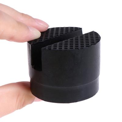 1PC Tragbare Allgemeine Adapter Lift Gummi Pad Ständer Halter Universal Auto Schlitz Rahmen Schiene Boden Jack