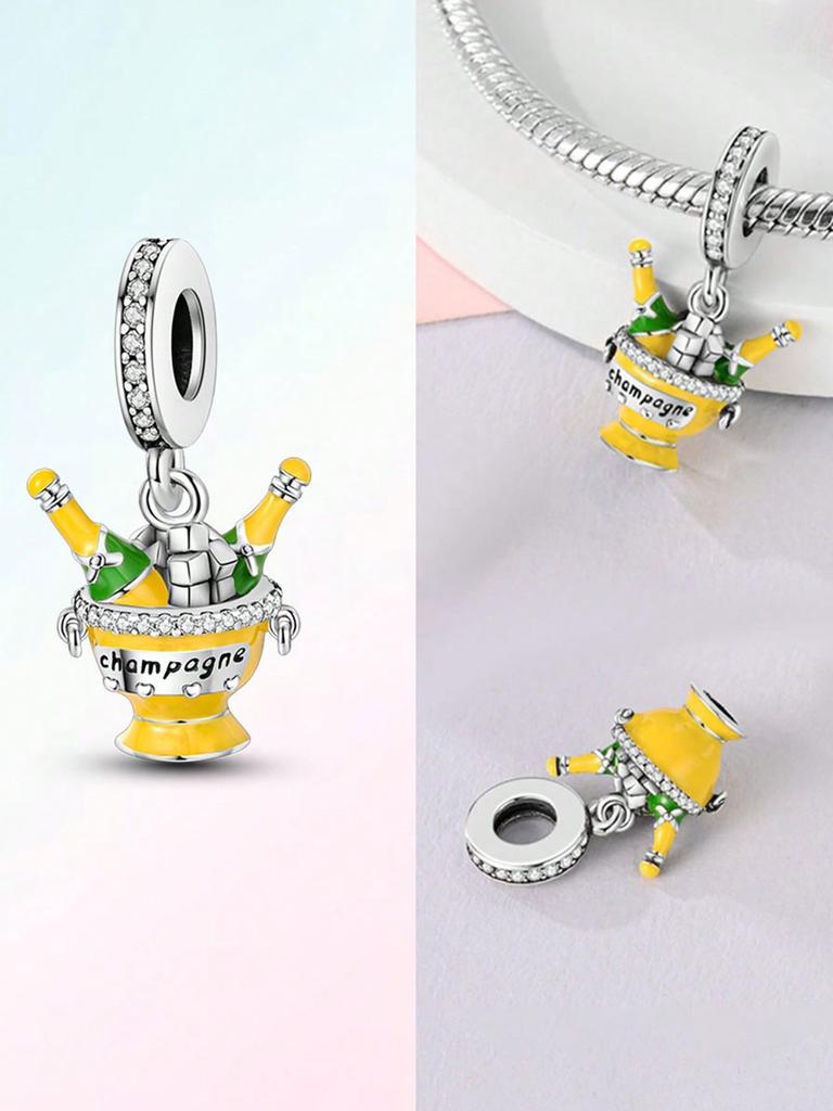 Charm Copper Colors Daisy Sunflower Kitten Bead For Original Bracelet Diy Beads Charms Jewellery Making Gift For Women Styfne