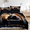 Luzifer: Es ist gut, schlecht zu sein Bettwäsche-Set Bettbezug Geschenk für Schlafzimmer, Enthält 1 Bezug und 2 Kissenbezüge, Ohne FüllungB414