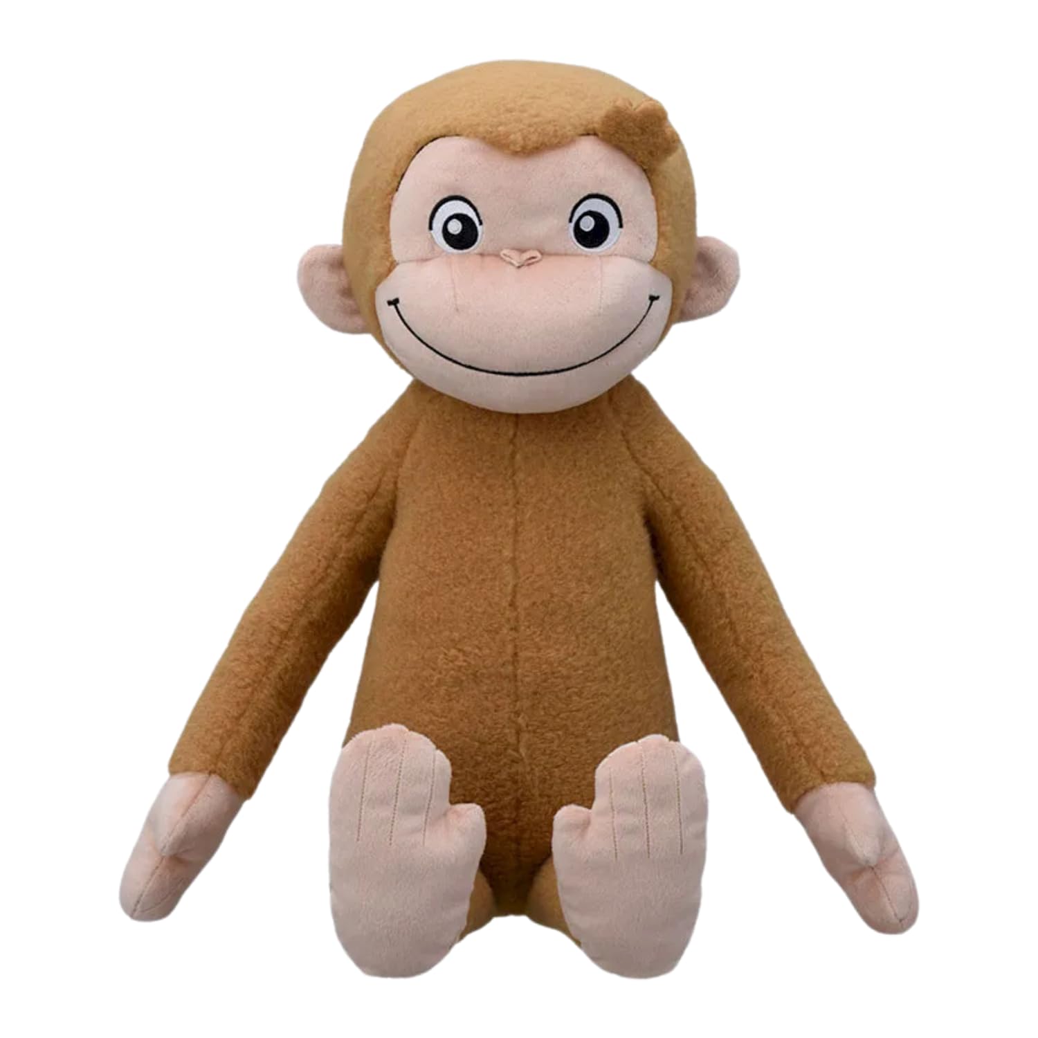 Curious George Super Large Plush Toy, Fluffy, Approx. 44cm