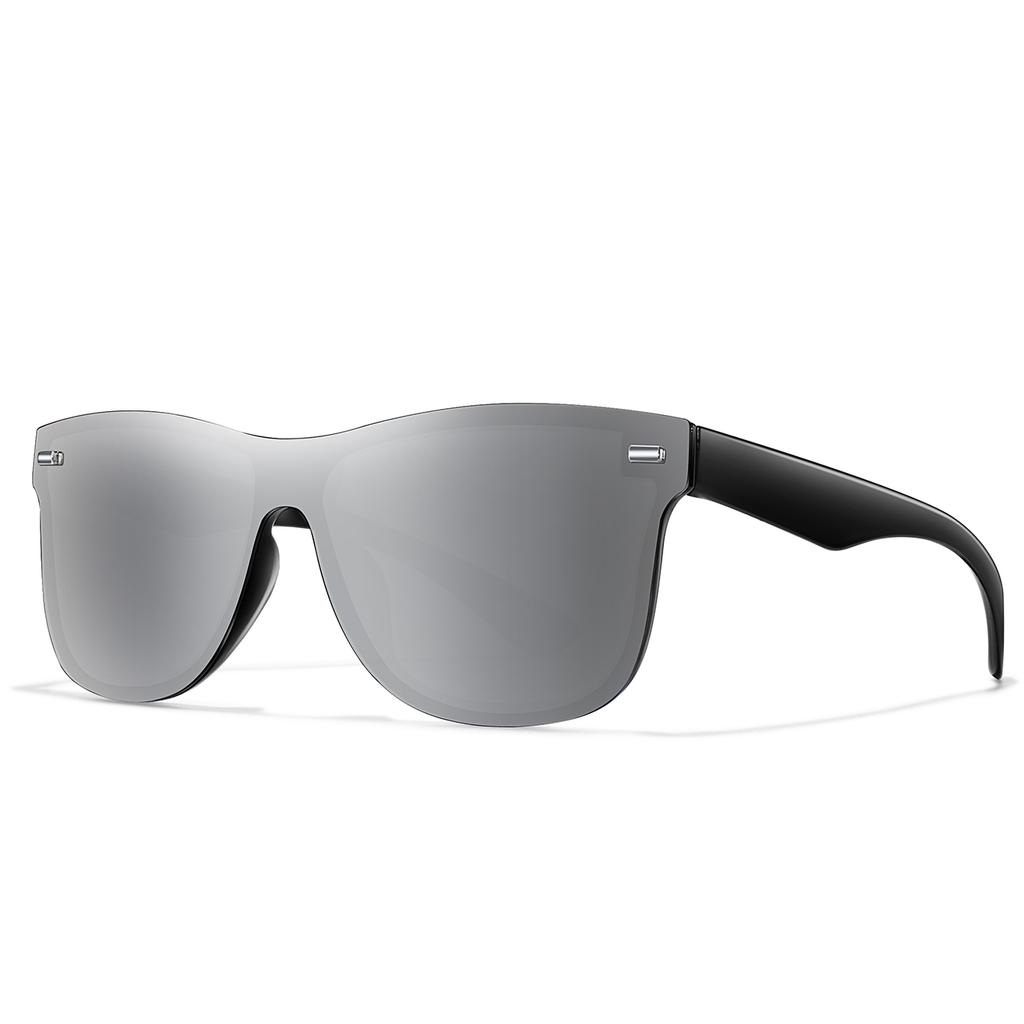 Unisex Fashion Windproof Square Sunglasses UV400 over Size Classic Shades for Outdoor Bicycle Goggles Driving Hiking Camping