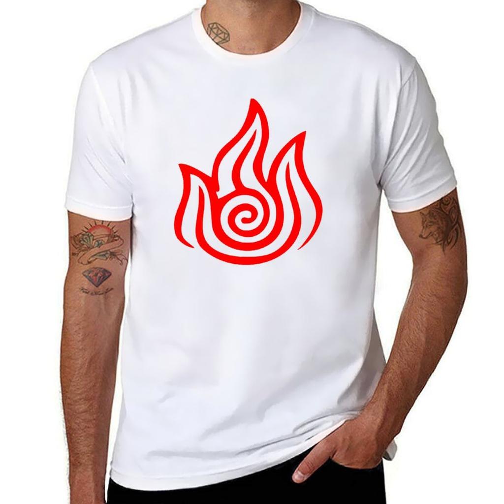 Firebending TShirt Basic Lightweight Short Sleeve Tee