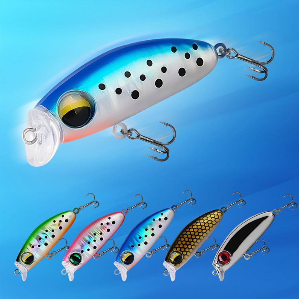 5pcs Minnow Fishing Lures Artificial Hard Bait Crankbaits Fishing Bait for Trout Bass Carp Fishing Accessories