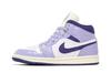 Women's Sneakers Nike Jordan 1 Mid SE Chenille Sky J Light Purple (Women's)