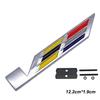 3D Metal V Logo Badge Sticker Front Grill Side Fender Rear Trunk Emblem Decal