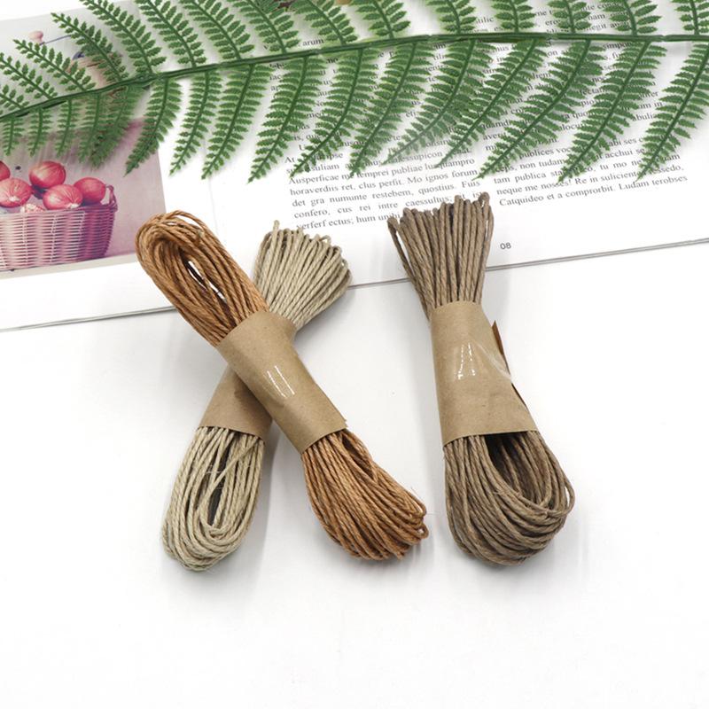 10M/Roll Decorate Rope DIY Handmade Multi Purpose Hemp Rope Wrapping ...