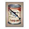 Sardinenbüchse Poster Modern Klassisch Druck Ausstellung Surrealismus Leinwandbild Wandkunst Bild für Zimmer Zuhause Küche Dekorat