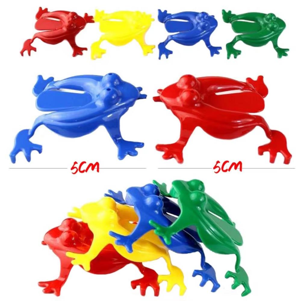 5/10/20PCS Jumping Frog Toys Candy Color Classic Children Kids Funny Party Contest Games for Girls Boys Gift Creative Fidget Toy