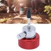 Propane Filling Adapter Aluminum Alloy Thread Gas Charging Connector with Silicone Oil Port