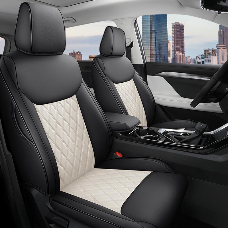 Wuling Xingchen Leather Seat Cover - All-Season, Full-Surround, Universal Fit for 5 Seats