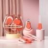 Safe Baby Nail Clipper Set: Anti-Pinch Scissors & File for Newborns and Children