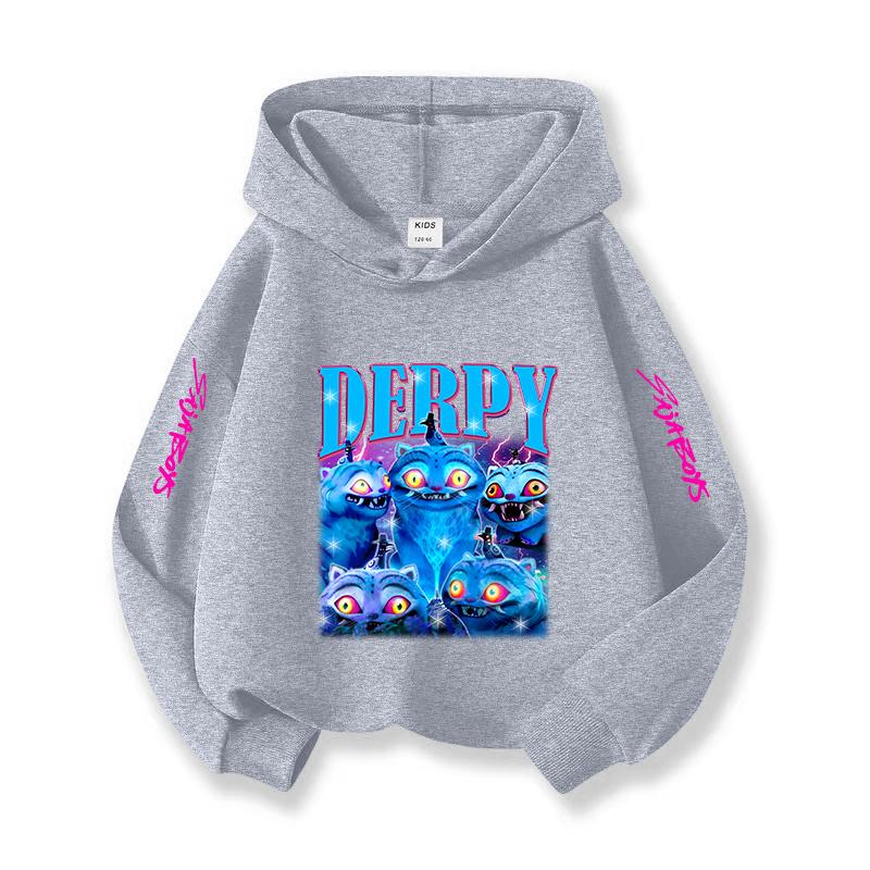 2025 New KPOP Korean Christmas Casual Children's Hoodie Fashionable, Versatile, Casual and Comfortable Girls' Top