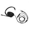Telephone Headset Professional Noise Reduction Dual 3.5mm Plug PC Headset for Call Center Customer Service Business