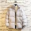 Winter Jacket Men Parkas Thicken Warm Coat Men's Solid Color Casual Parka Women Fashion Streetwear