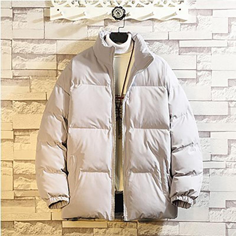 Winter Jacket Men Parkas Thicken Warm Coat Men's Solid Color Casual Parka Women Fashion Streetwear