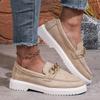2025 Spring and Autumn New British Style Leather Versatile Single Shoes Women's Platform Loafers Fashion Casual Thick Heel Women's Shoes