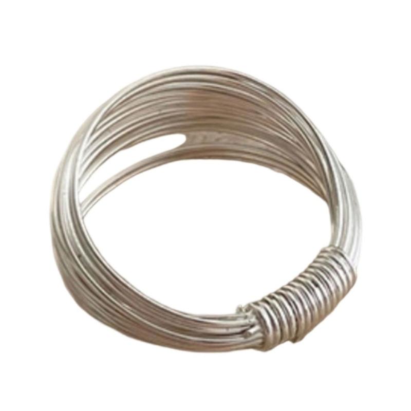 Уникальный Серебряный Минималистичный Дизайн Универсальное Украшение Для 1