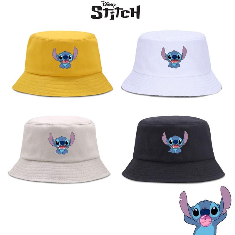 Disney Lilo And Stitch Stitch Pink Tie Dye Bucket Hat Uv Protection And Breathable Fabric