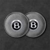 2Pcs Car Coaster For New Bentley Flying Spur Continental GT Bentayga Mulsanne Non-Slip Water Cup Pad Holder Interior Accessories HS2