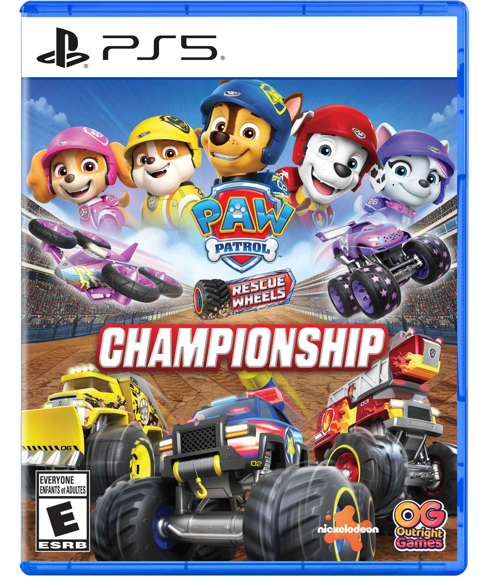 PAW Patrol Rescue Championship North PS5 Wheels (Import America) - синий
