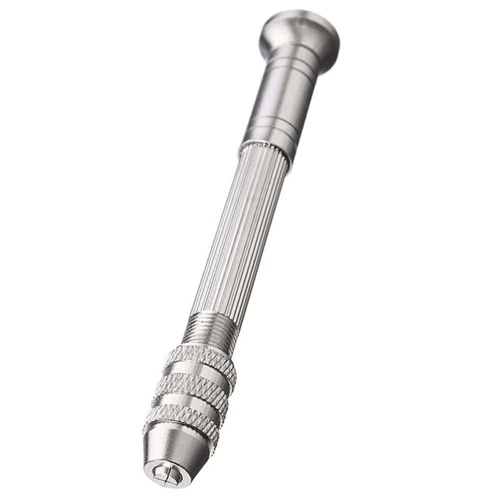 Hand Drill Bits Handle 0.3-3.2mm Bits Chuck Holder For Wood Plastic Rubber Models Hobby Drilling Craft Jewelry DIY Manual Tools