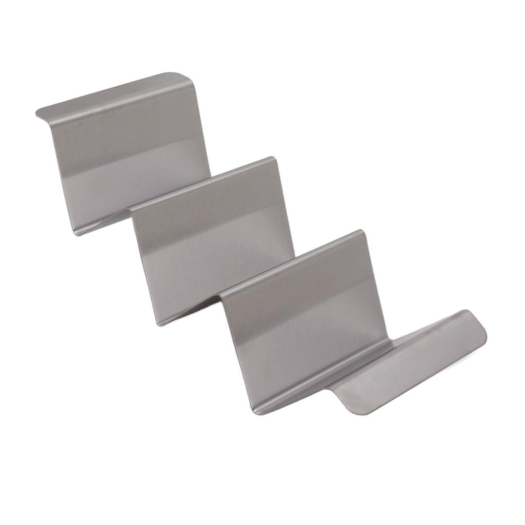 Kitchen Taco Holder Stand   Shape Stainless Steel Taco   Holder Grill for Baking