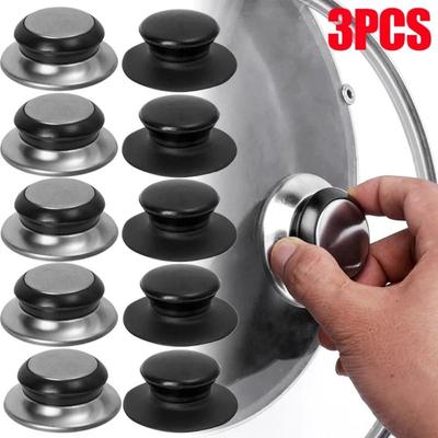 1/2/4Pcs Universal Pan Lid Handle Kitchen Cookware Glass Pan Lid Tops Durable Pot Lid Knobs