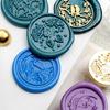 3D Embossed Wax Seal Stamp Head Replacement for Invitations Letter Envelope