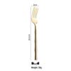Abay 304 Stainless Steel Golden Dinner Fork (Set of 3)