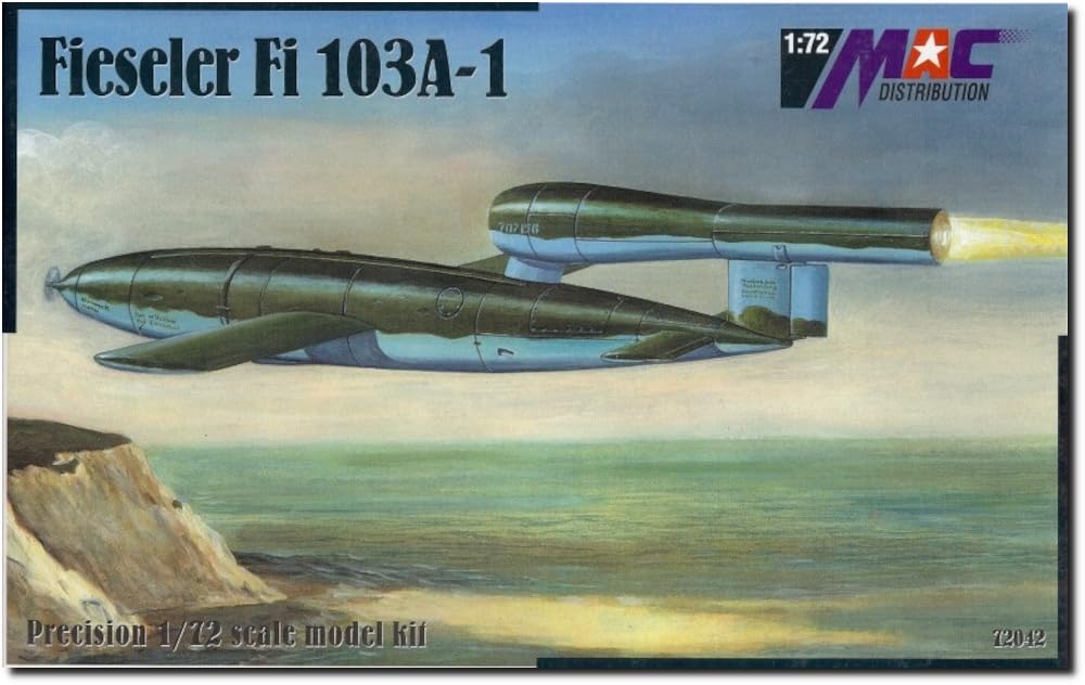 

MAC Distribution Fieseler Cruise Missile Plastic Model MAC72042 1/72 Fi103A-1 (Missile)
